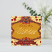 ファブルーズエイジトリバルレースフローラ誕生日 招待状 (スタンド正面)