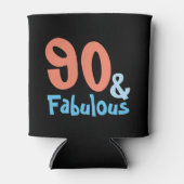 ファブルーズブラックレトロ誕生日 缶クーラー (正面)