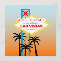 ファブルーラスベガス結婚式招待状