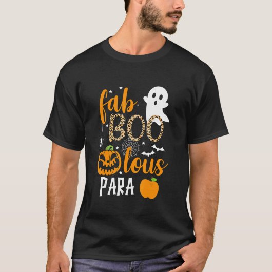 ファブロウスパラ幽霊ハロウィン Tシャツ (正面)