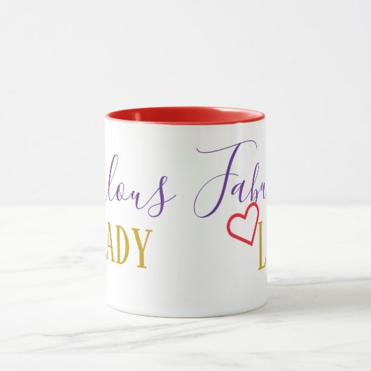 ファブローズ夫人 マグカップ (中央)