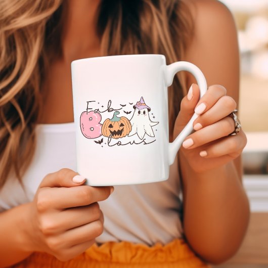 ファブーレトログルービーハロウィーン コーヒーマグカップ