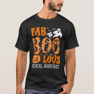 ファブー医療助手ナース幽霊不気味Hal Tシャツ