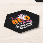 ファブー性呼吸セラピストハロウィーン ペーパーコースター (アングル)