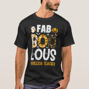 ファブー性失読症先生不気味先生ハロウィー Tシャツ