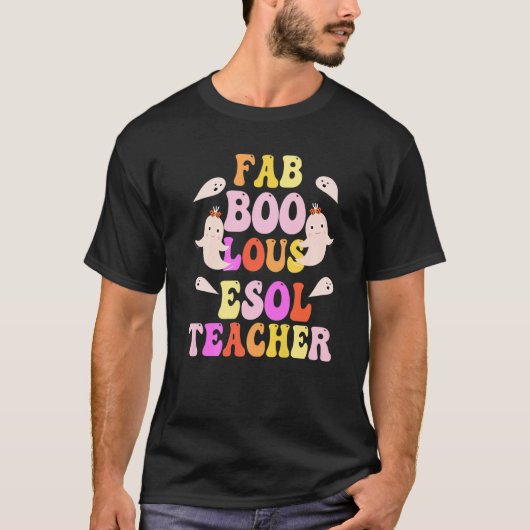 ファブーESOL先生衣装これは私の不気味こと Tシャツ (正面)