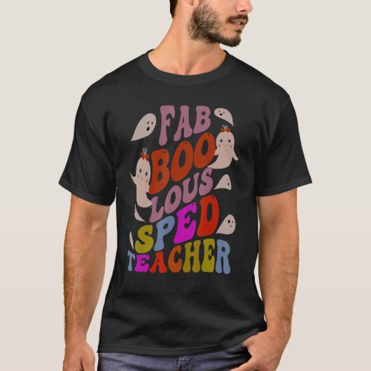 ファブーSPED先生衣装これは私の不気味こと Tシャツ (正面)