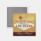 ファブ結婚したルーラスベガスで マグネット (正面/裏面)