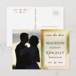 ファブ・シャルトルーズ 🤵 ボールド＆スタイリッシュ・バジェット・ウェディング セーブザデート