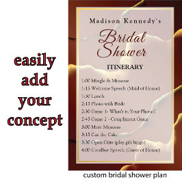 ファブ ファン ブライダル シャワー イベント インキー アーストーン ポスター