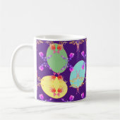 ファベルジュのようなイースターエッグ コーヒーマグカップ (左)