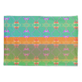 ファベルジュインスパイアバラフローラフォークリバイバルピロー 枕カバー (裏面)