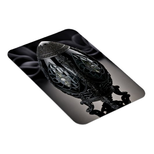 ファベルジュスタイルの宝石とゴシックエッグ。 マグネット (右側)