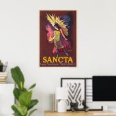 ファベルネー修道院のSancta Liqueur Merveilleuse ポスター (ホームオフィス)