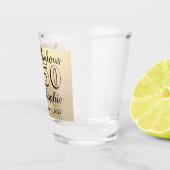 ファボパーソナライズされたウ50誕生日 ショットグラス (右)