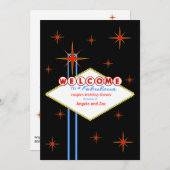 ファボラスベガスナイツウェディングシャワー招待状 招待状 (正面/裏面)