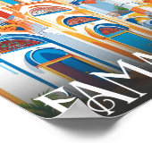 ファマグスタキプロス – キプロスビーチホリデー ポスター (角)