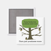 ファミおもしろいリーツリー冷蔵庫用マグネット マグネット (正面/裏面)