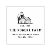 ファミカスタマイズリーファームチキンクープエッグカートン セルフインキングスタンプ (デザイン)