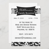 ファミカスタマイズリ懇親会招待状 招待状 (正面/裏面)