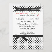 ファミカスタマイズリ懇親会招待状 招待状 (正面)