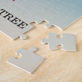 ファミパーソナライズされたリーツリーパズル ジグソーパズル (側面)