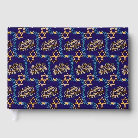 ファミパーソナライズされたリーハッピーハヌカーハヌカー（ユダヤ教の祭り） ゲストブック (正面)