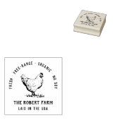 ファミパーソナライズされたリーファーム卵カートンゴムスタンプ ラバースタンプ (押印)