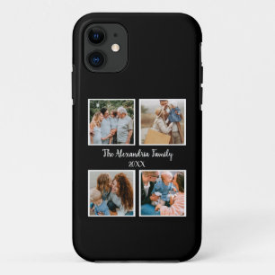 ファミパーソナライズされたリ4の写真付き照合テンプレート iPhone 11 ケース