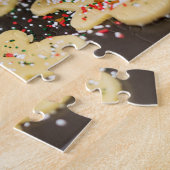 ファミパーソナライズされたルのモダンコラージュ写真パズル ジグソーパズル (側面)