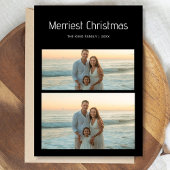 ファミメリーリックリスマスホリデーカードデザイン シーズンカード