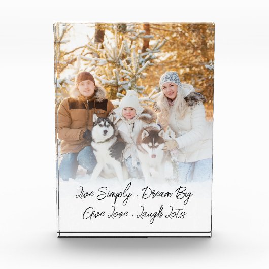 ファミモダンリアフォトオーバーレイカスタム引用文 フォトブロック (正面)