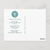 ファミモダンリーツリー懇親会 ポストカード (裏面)