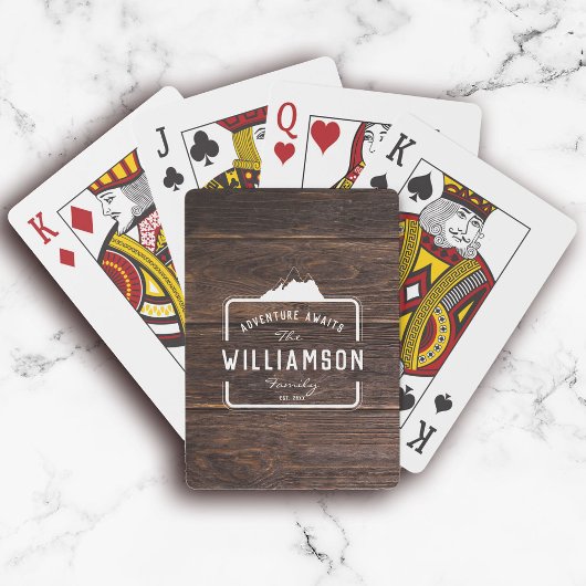 ファミモダンリ素朴ームネームファームハウスコテージゲーム トランプ