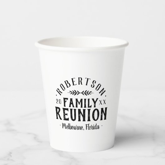 ファミモダン素朴リ懇親会 紙コップ (正面)