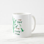 ファミリおもしろいツリー コーヒーマグカップ (正面右)