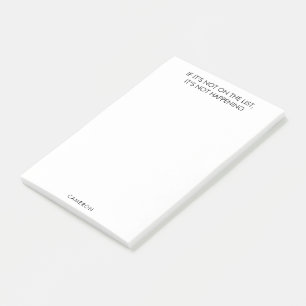 ファミリおもしろいリマインダーTo Doリスト名前をカスタムする白 ポストイット