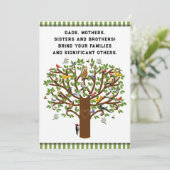 ファミリおもしろい懇親会招待状 招待状 (スタンド正面)