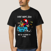 ファミリおもしろい月 Tシャツ (正面)