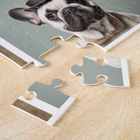 ファミリおもしろい8複数写真 ジグソーパズル (側面)