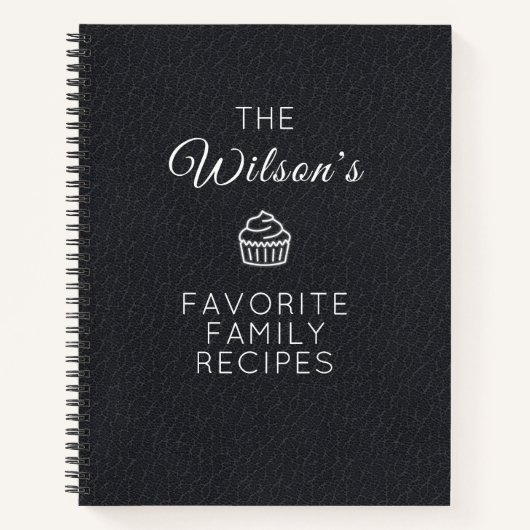 ファミリお気に入りのレシピ ノートブック (正面)