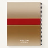 ファミリのお気に入りパーソナライズされたレシピ ノートブック (裏面)