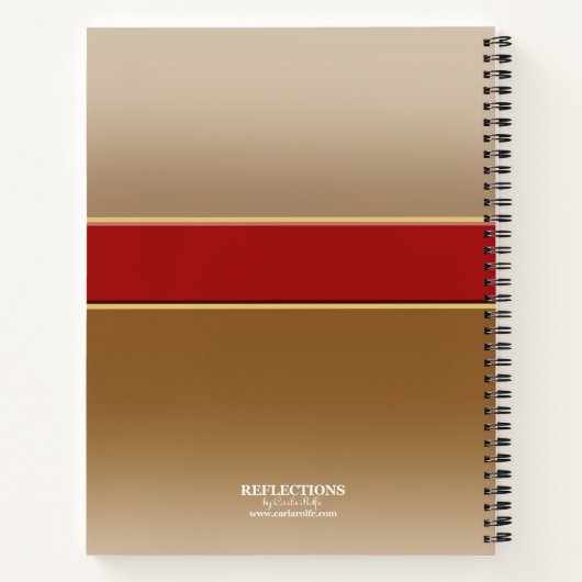 ファミリのお気に入りパーソナライズされたレシピ ノートブック (裏面)