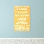 ファミリの値 キャンバスプリント (インサイチュ (ウッドフロア))