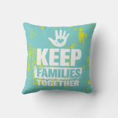 ファミリを一緒に クッション (裏面)