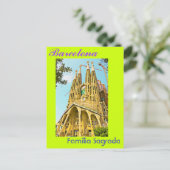 ファミリアサグラダ ポストカード (スタンド正面)