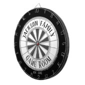 ファミリアネームゲームルームホワイト ダーツボード (正面右)
