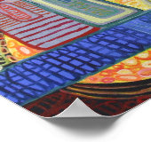 ファミリア絵画アスストラクトの価値ポスター紙 ポスター (角)