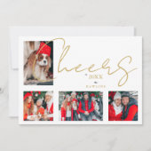 ファミリア・デ・フォトス・デ・ルジョ・ミニマリスタ・デ4 navidade シーズンカード (正面)