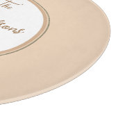 ファミリエレガント名水色フローラ カッティングボード (角)